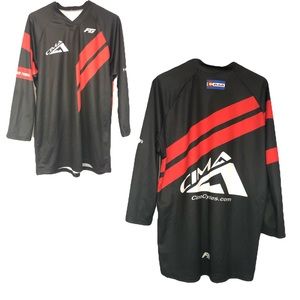 CIMA cycles sz s Aspen to Fruita black red shirt